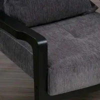 Fotoliu Trendy Apollo Black Gray photo 3