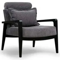 Fotoliu Trendy Apollo Black Gray photo 4