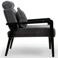 Fotoliu Trendy Apollo Black Gray photo 6