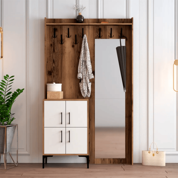 Dulap pentru antreu Trendy Sala Stand Berlin ABC PAL / White photo 2