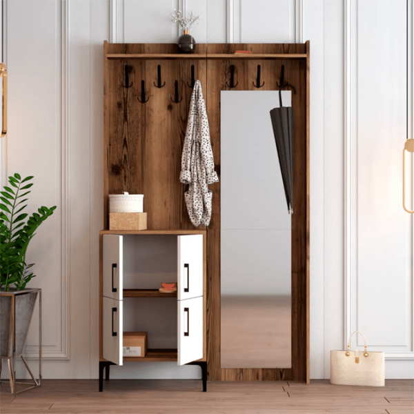 Dulap pentru antreu Trendy Sala Stand Berlin ABC PAL / White photo 4