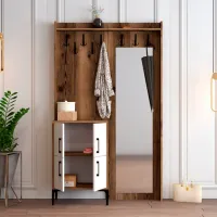 Dulap pentru antreu Trendy Sala Stand Berlin ABC PAL / White photo 4