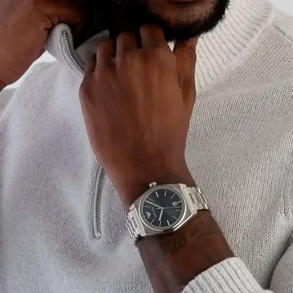 Ceas de mână pentru bărbați EMPORIO ARMANI AR11620 Cuarț / 41 mm photo 3