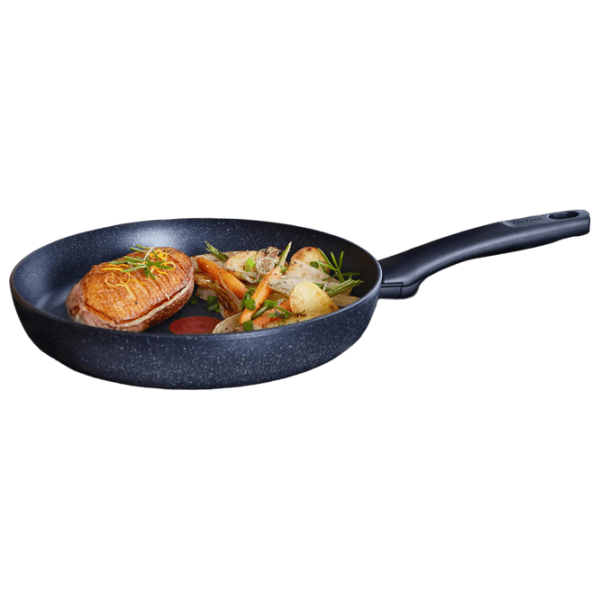 Сковорода Tefal Black Stone G2810472 Универсальная / 28 см / Черный photo 4