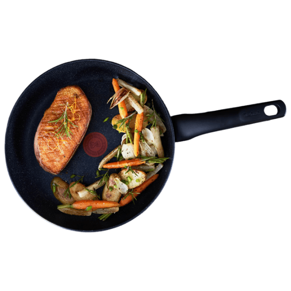 Сковорода Tefal Black Stone G2810472 Универсальная / 28 см / Черный photo 5