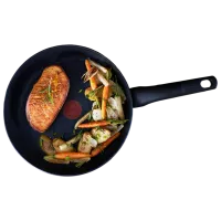 Сковорода Tefal Black Stone G2810472 Универсальная / 28 см / Черный photo 5