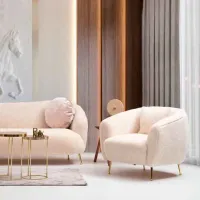 Fotoliu Trendy Istiridye Gold Beige photo 3