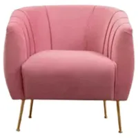 Кресло Trendy Istiridye Золотой Розовый