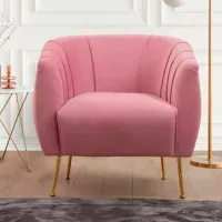 Fotoliu Trendy Istiridye Gold Pink photo 2