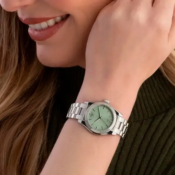 Ceas de mână pentru femei EMPORIO ARMANI AR11656 Cuarț / 32 mm photo 3