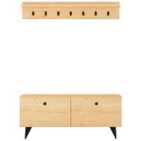 Dulap pentru antreu Trendy Sala Stand Rupa PAL / Oak