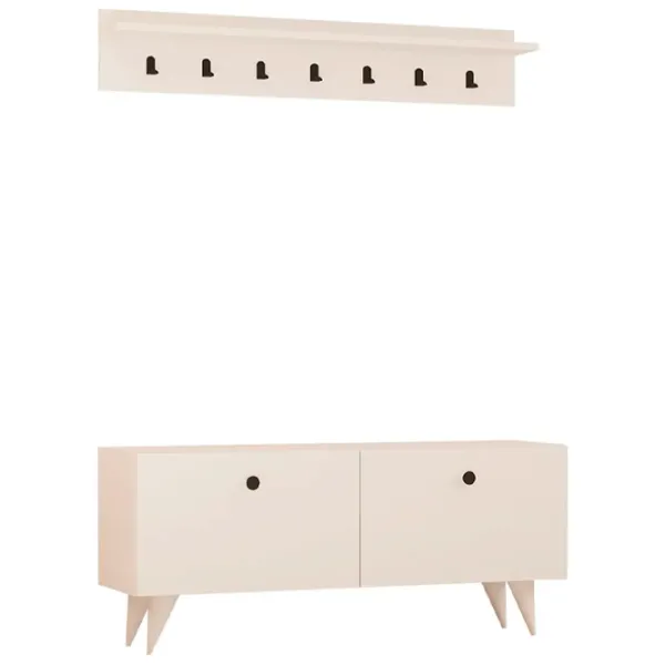 Шкаф для прихожей Trendy Sala Stand Rupa ДСП / White photo 1