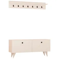 Шкаф для прихожей Trendy Sala Stand Rupa ДСП / White