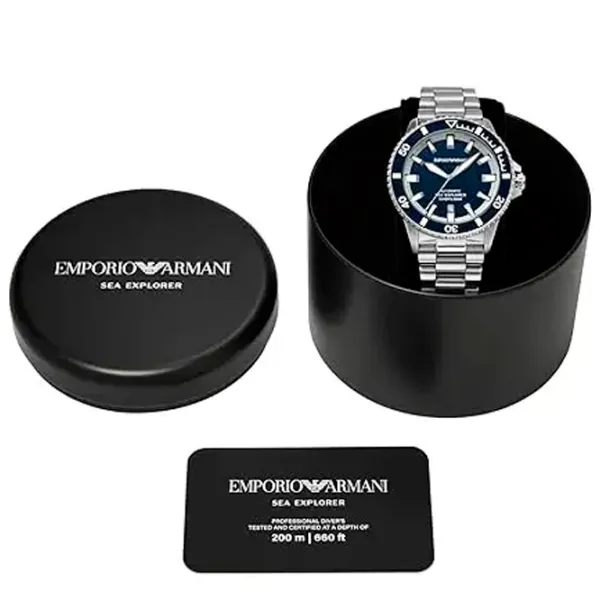 Ceas de mână pentru bărbați EMPORIO ARMANI AR60087 Mecanic / 42 mm photo 6