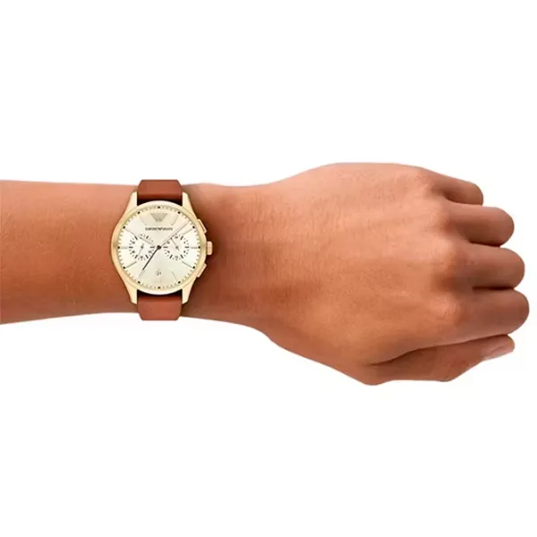 Ceas de mână pentru bărbați EMPORIO ARMANI AR11714 Cuarț / 42 mm photo 3