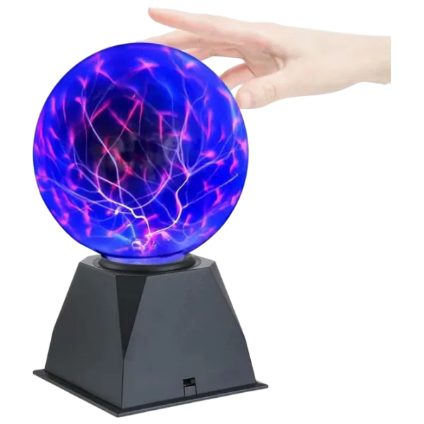 Lampă de masă LightWave Magic Plasma Ball 6 inch Black photo 2