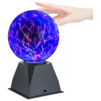 Lampă de masă LightWave Magic Plasma Ball 6 inch Black photo 2
