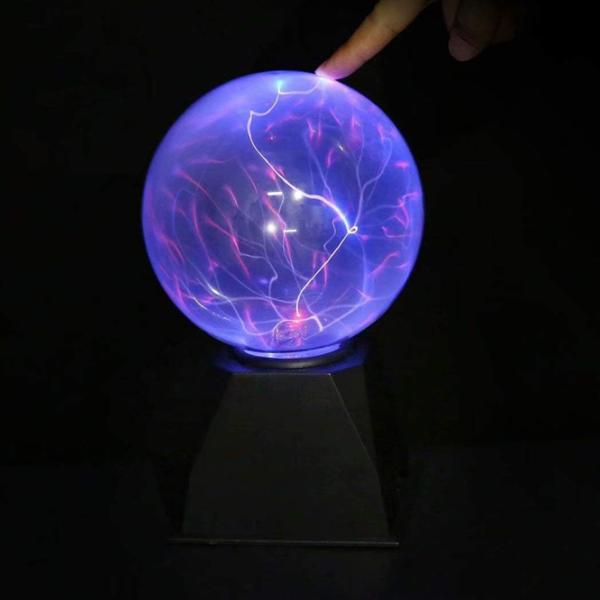 Lampă de masă LightWave Magic Plasma Ball 6 inch Black photo 3