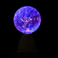 Lampă de masă LightWave Magic Plasma Ball 6 inch Black photo 4