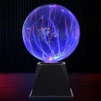 Lampă de masă LightWave Magic Plasma Ball 6 inch Black photo 6