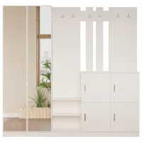 Шкаф для прихожей Trendy Sala Stand DD9 ДСП / White