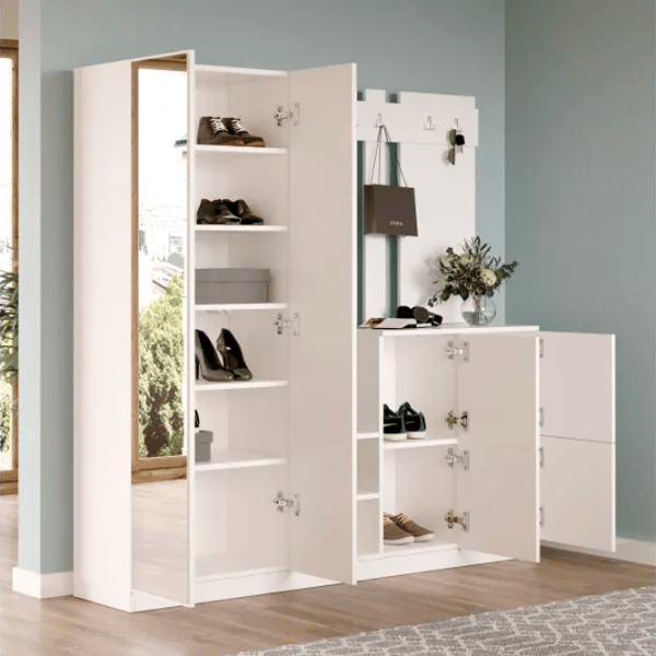 Шкаф для прихожей Trendy Sala Stand DD9 ДСП / White photo 6