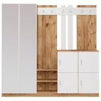 Шкаф для прихожей Trendy Sala Stand DD9 ДСП / White