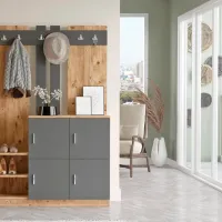 Dulap pentru antreu Trendy Sala Stand DD9 PAL / Antracit photo 4