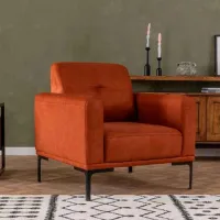 Fotoliu Trendy Mustang Black Orange photo 2