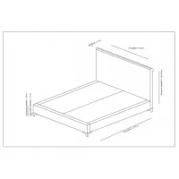 Pat Trendy Deluxe 140 x 200 cm / PAL melaminat / Anthracite photo 3