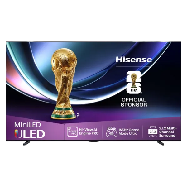 Televizor Hisense 100U7Q PRO 85" / MiniLED / 4K / Smart TV / Black photo 1