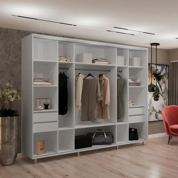 Dulap My-Style Cupe 280 x 60 x 210 / PAL / Ashen photo 3