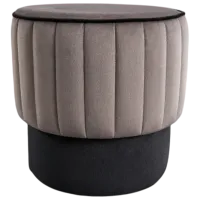 Fotoliu moale Trendy Rose Gray / Stofă photo 2