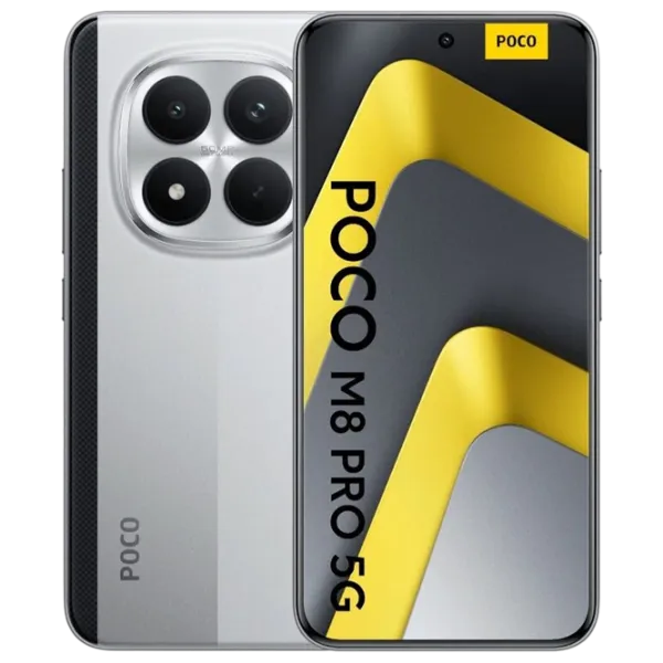 Poco M8 Pro 5G 12 ГБ/ 512 ГБ/ Dual SIM/ Серебряный  photo 1