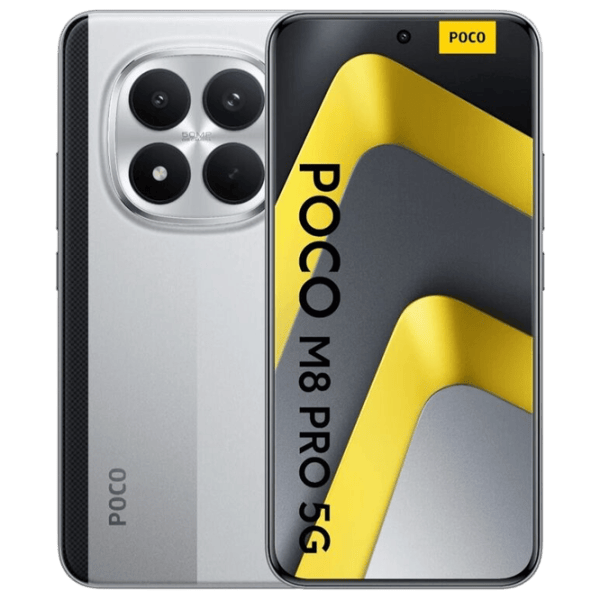 Poco M8 Pro 5G 12 ГБ/ 512 ГБ/ Dual SIM/ Серебряный  photo 1