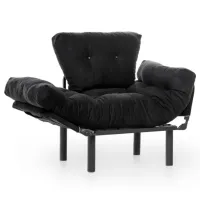 Fotoliu Trendy Nitta Single Black Black photo 6