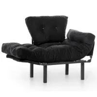 Fotoliu Trendy Nitta Single Black Black photo 7
