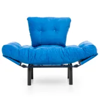 Fotoliu Trendy Nitta Single Black Blue photo 7