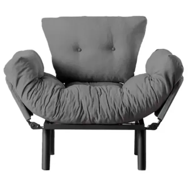 Fotoliu Trendy Nitta Single Black Gray photo 1