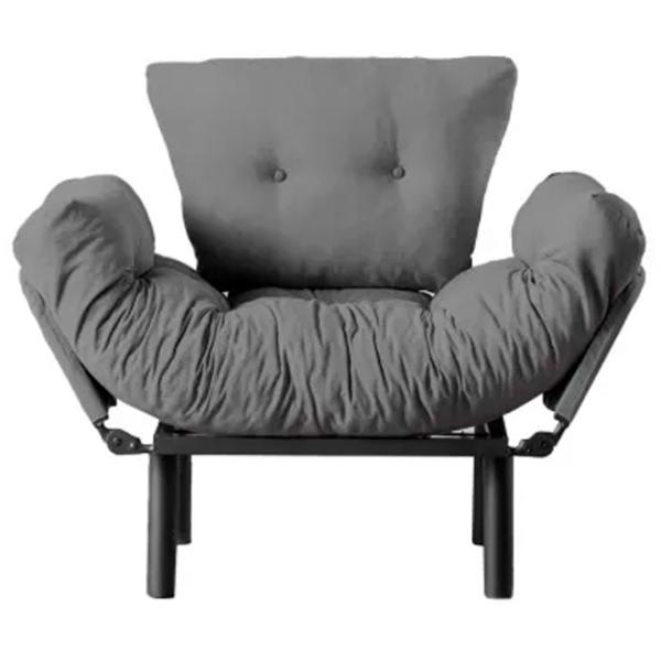 Fotoliu Trendy Nitta Single Black Gray photo 1