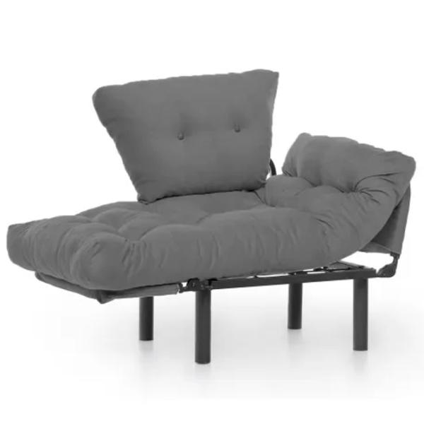 Fotoliu Trendy Nitta Single Black Gray photo 4
