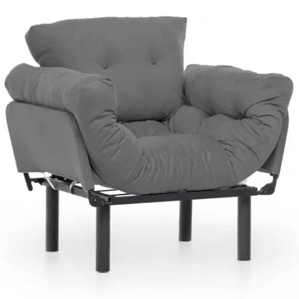 Fotoliu Trendy Nitta Single Black Gray photo 8