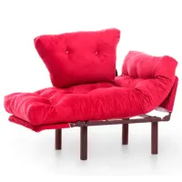 Fotoliu Trendy Nitta Single Black Red photo 4
