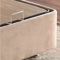 Pat Trendy Ela Double 180 x 200 cm / Oțel / Light Brown photo 7