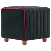 Fotoliu moale Trendy Mona Black / Stofă 