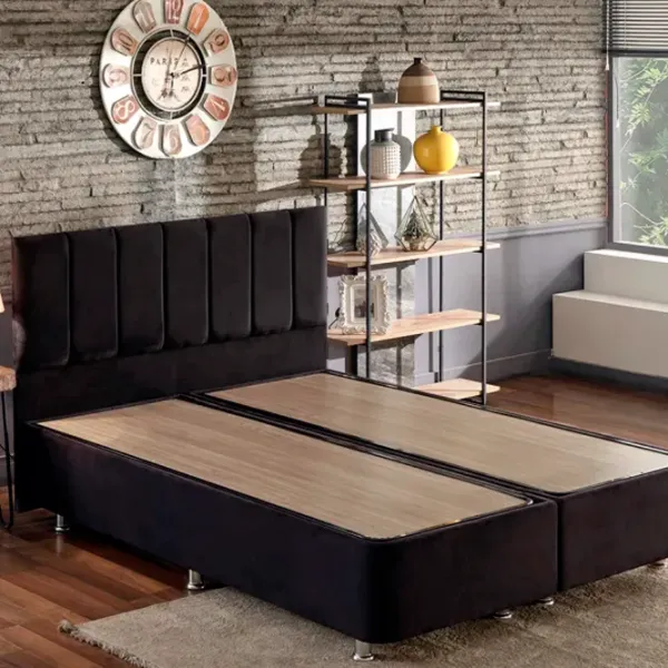 Кровать Trendy Ela Double 180 x 200 см / Сталь / Черный photo 4