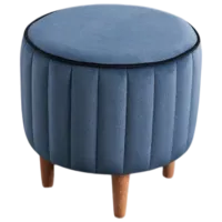 Fotoliu moale Trendy Lindy Blue / Stofă photo 2