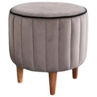 Fotoliu moale Trendy Lindy Gray / Stofă 