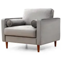 Fotoliu Trendy Roma Brown Gray photo 3