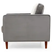 Fotoliu Trendy Roma Brown Gray photo 4